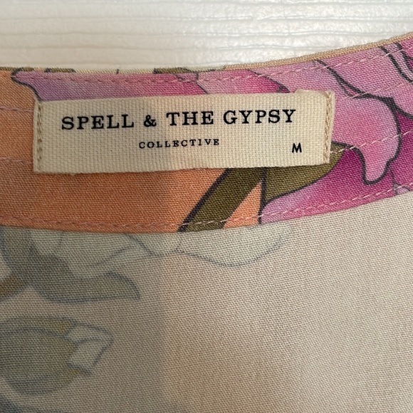 Spell & The Gypsy lily maxi wrap dress - Picture 5 of 6